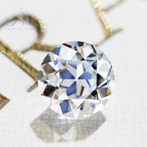 Loose Moissanite Stone D Color VVS1 Round Shape OEC Cut with GRA Certificate - Picture 15 of 21