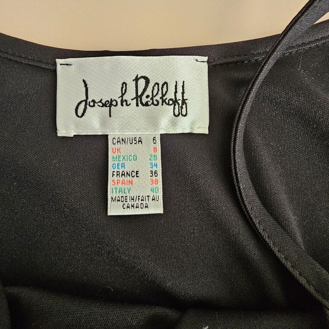 EUC Joseph Ribkoff Women's Essential Basic Black … - image 8