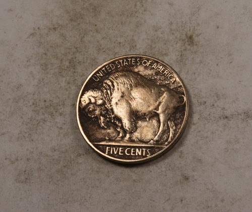 1914 Buffalo Nickel * Almost Uncirculated AU * XB401 - Picture 2 of 2
