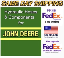 TCA17534 New Replacement Hydraulic Hose for JOHN DEERE - "Exceeds Factory Specs"