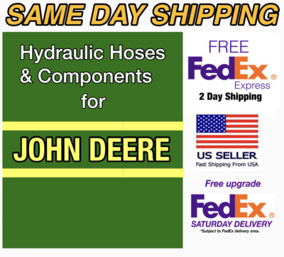 TCA17544 New Replacement Hydraulic Hose for JOHN DEERE - ''Exceeds Factory Specs''
