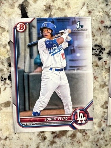 2022 BOWMAN BASEBALL PAPER BASE PROSPECT 1st CARD PICK YOUR PLAYER CARD - Picture 10 of 46