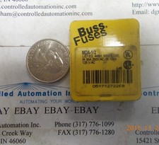 Package of 5 Buss/Bussmann Cooper Fuses MDA-1/2