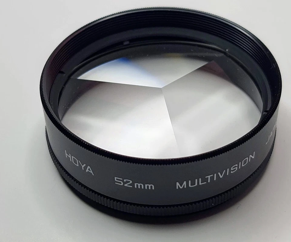 Hoya 52mm Multi Image Figure 3F Lens Filter MULTIVISION 3 Face Multiple 52 mm 52 - Image 3 of 4