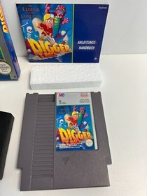 Digger T Rock The Legend of the lost City (pal)  Nintendo NES OVP Anleitung Sty.