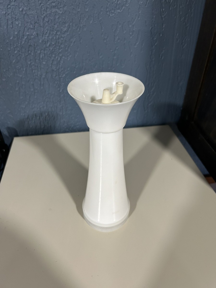 Tupperware 297 JIFI SIFT Powdered Sugar Sifter Jiffy White Vintage