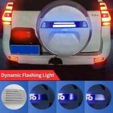 For Toyota Landcruiser Prado 150 Tailgate Spare Tire Cover Lamp Dynamic Luminous