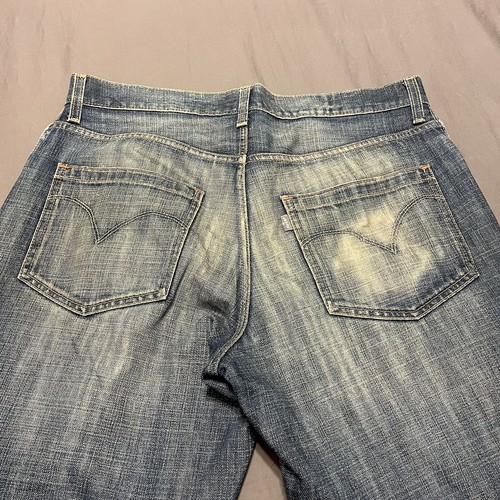 Mens Levis Silver Tab Baggy Blue Jeans 