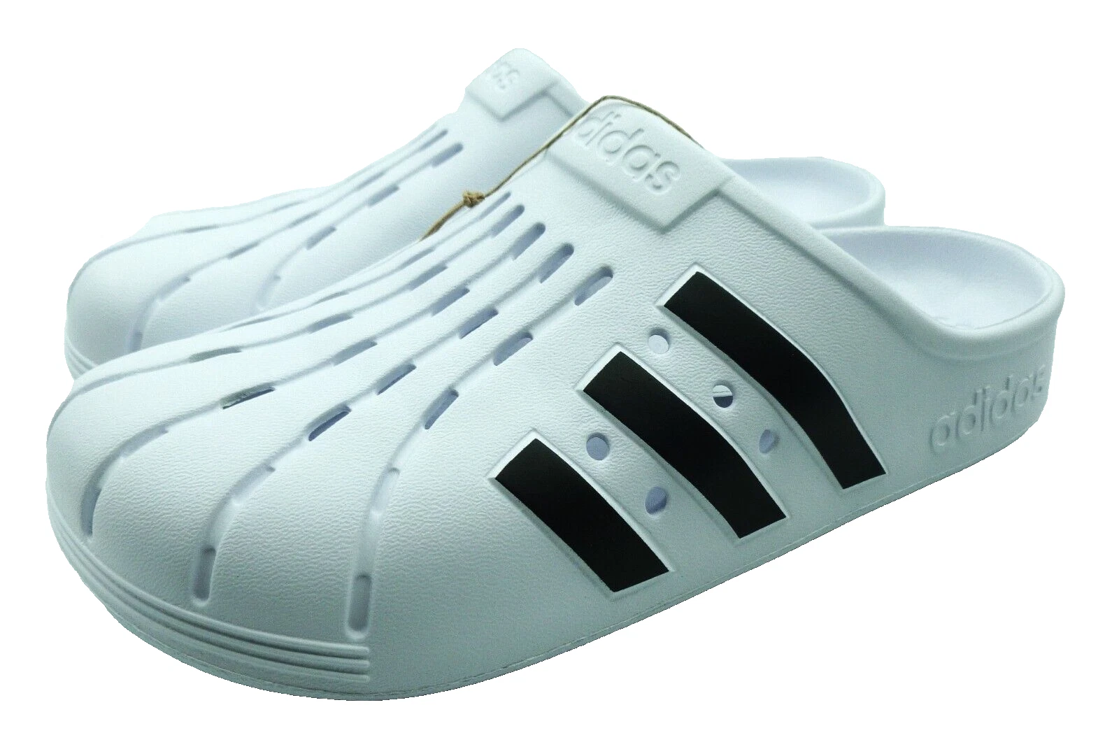 Adidas Unisex Adilette Clog Sandalo slide USA taglia 8 donna taglia 9