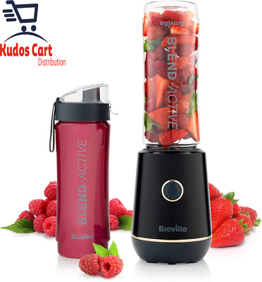 Breville Active Personal Blender & Smoothie Maker Flasche 600ml auslaufsicherer Deckel
