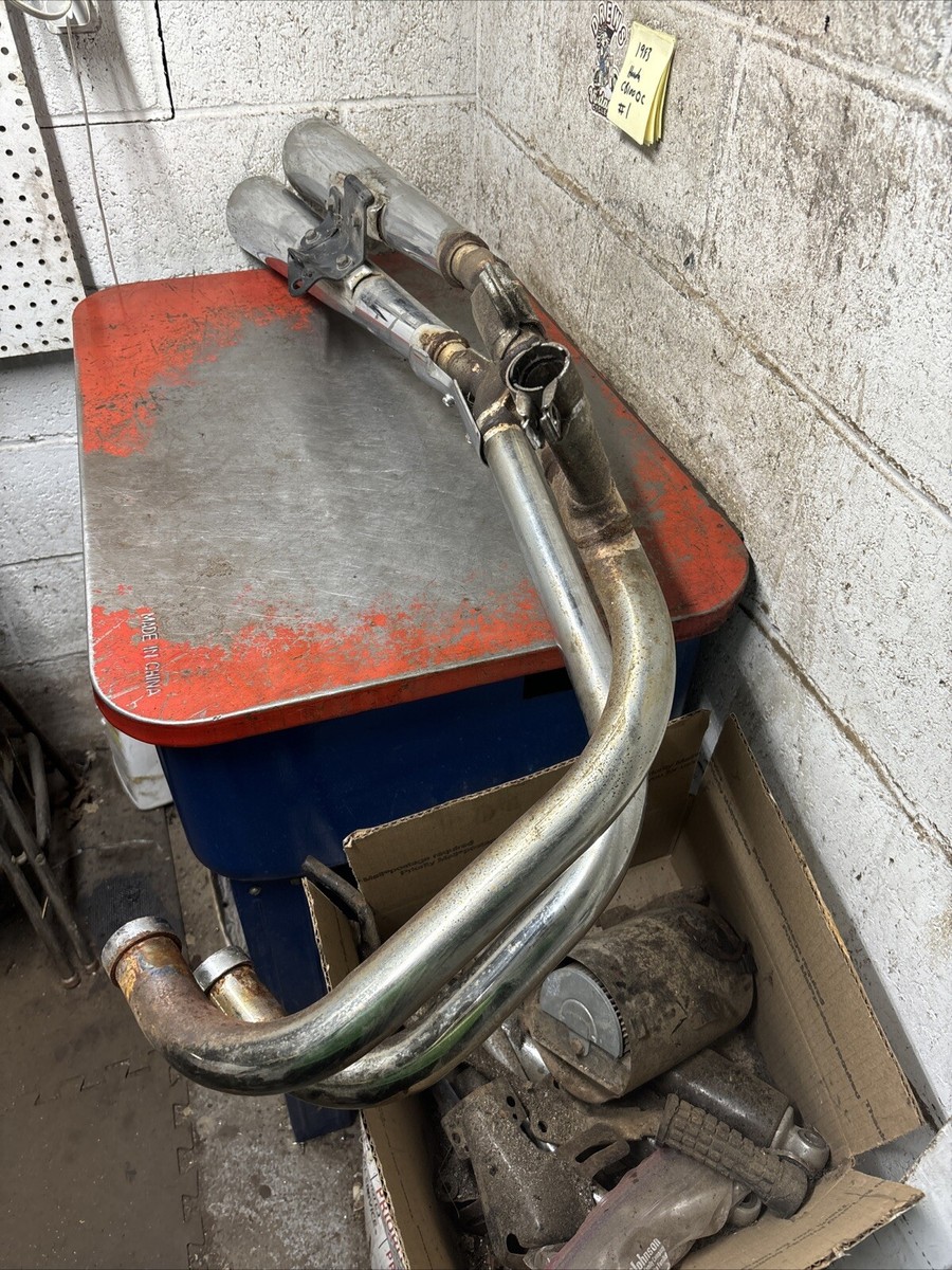 1983 Honda Cb1000c Cb 1000 Right Side Exhaust Header Muffler | eBay