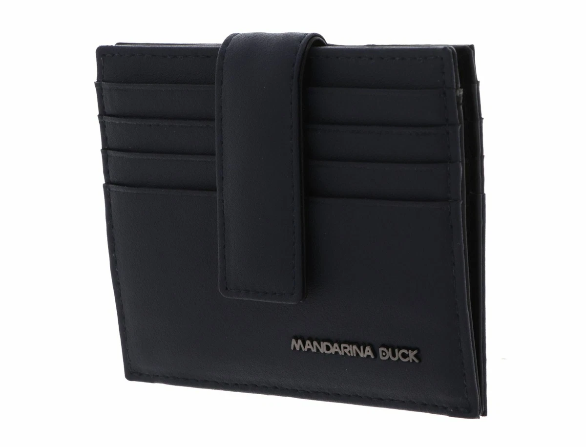 Portafoglio Mandarina Duck Dual - Pelle Texture Per Uomo, Compatto E
