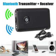 Bluetooth 5.0 Transmitter Receiver 2 IN 1 Wireless Audio 3.5Mm Jack Aux Adapter