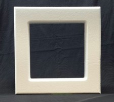 SQUARE WREATH w/Round Edge 14"-16"-18"X 2" Thick styro-foam EPSFoam Craft Floral