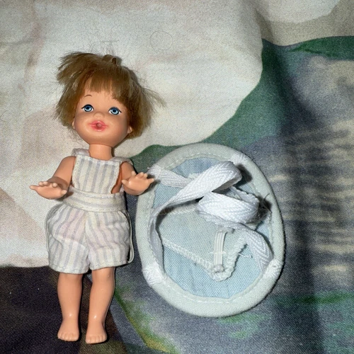 VINTAGE 1996 BARBIE BIG BROTHER KEN BABY BROTHER TOMMY MATTEL CARRIER