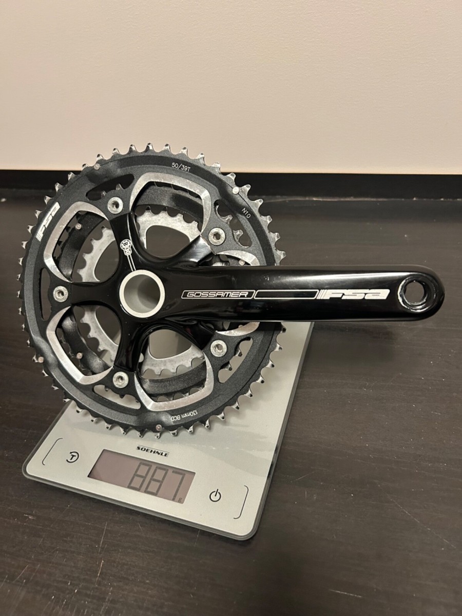 FSA Gossamer BB30 AL 50-39-30T Triple Crank 10-Speed Road FSA Gossamer BB30 AL 50-39-30T Triple Crank 10-Speed Road