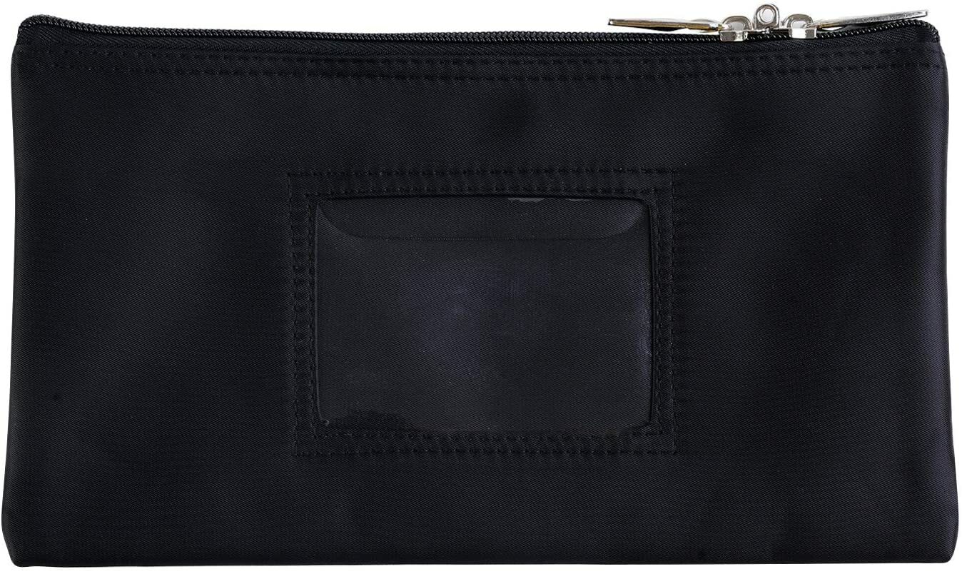 Secure Lockable Bank Deposit Bag with Heavy-Duty Zipper for Multi-Use Storage