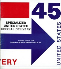SOTHEBYs 1979 Important Special Delivery Collection  Catalog w/ prices realized