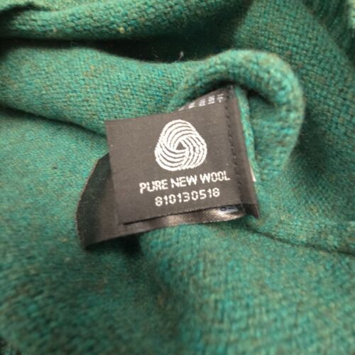 Uniqlo Jumper Womens MEDIUM Green Wool Knit Long Sleeve Crew Neck Sweater Size M - Picture 3 of 9
