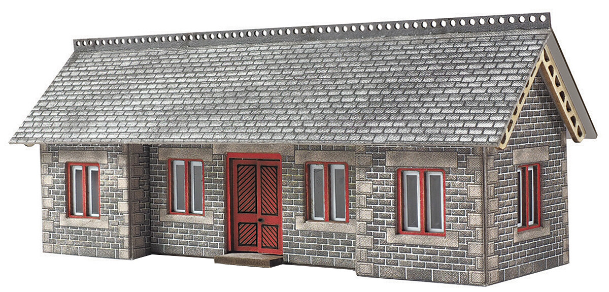 Metcalfe PN934 N Gauge Settle & Carlisle Station Shelter Card Kit