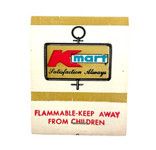 Vintage K-Mart KMart Matches Matchbook New Un...