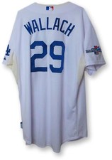 Tim Wallach Team Issue Jersey Dodgers Home White 2013 Play-Off #29 EK645305