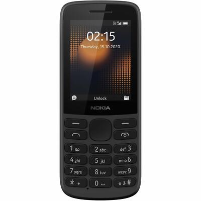 Nokia 215 Dual SIM 4G LTE FM radio Bluetooth 2.4'' 128MB 64MB RAM Mobile Phone