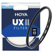 Hoya 62mm UXII UV HMC Multi-Coated WR Water Repellent Lens Filter Hoya 62mm UV