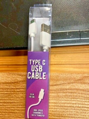 TYPE C USB Charge Cable 39 INCH  NEW IN PACK