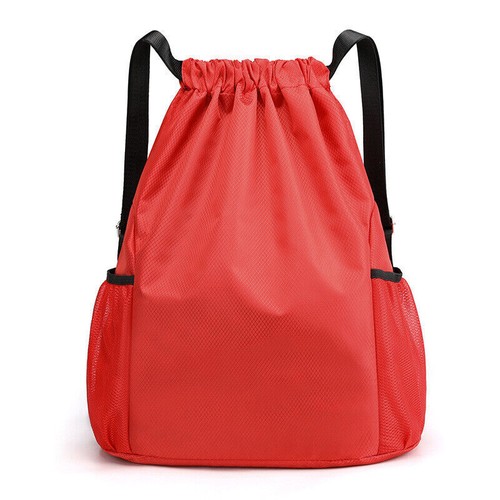 Drawstring Backpack String Bag Sackpack Waterproof Outdoor Travel Sports School. - Picture 22 of 29