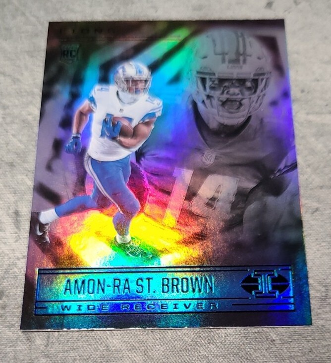 2021 Panini Illusions #86 Amon-Ra St. Brown Base Rookie RC