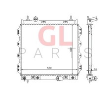 Radiateur Chrysler PT CRUISER