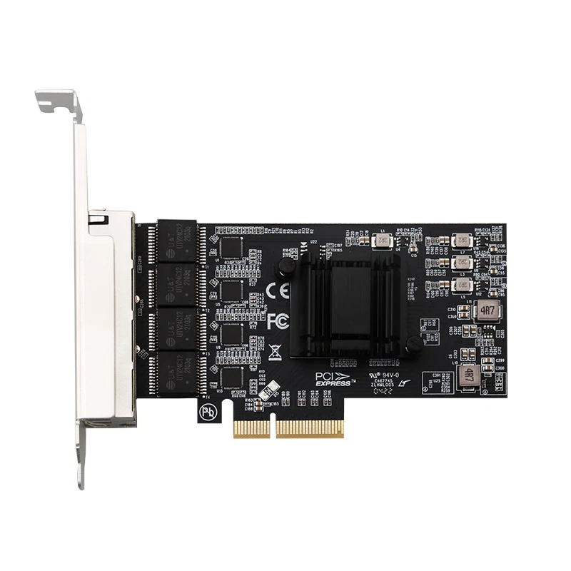 4 port 2.5Gbps PCIe Network Card 10/100/1000M/2.5G Ethernet Network Adapter Card - Image 4 of 4