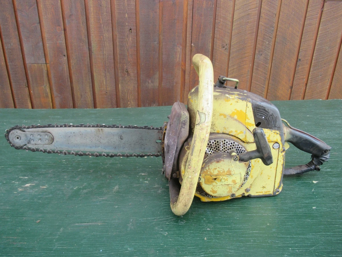 Vintage PARTNER Chainsaw Chain Saw with 14