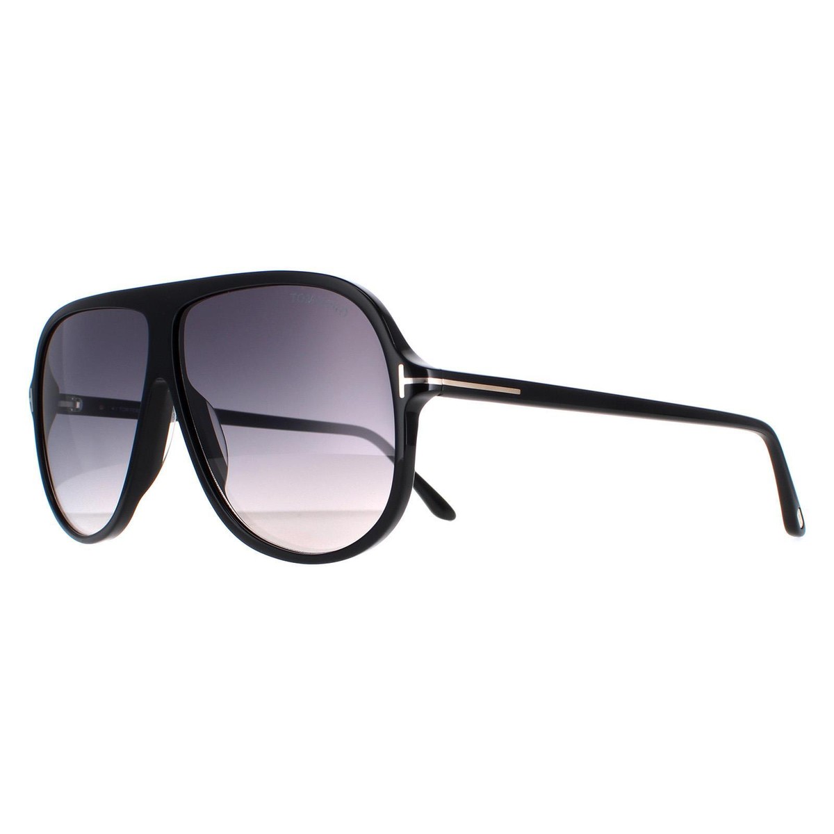 Tom Ford Sunglasses Spencer 02 FT0998 01B Shiny Black Smoke