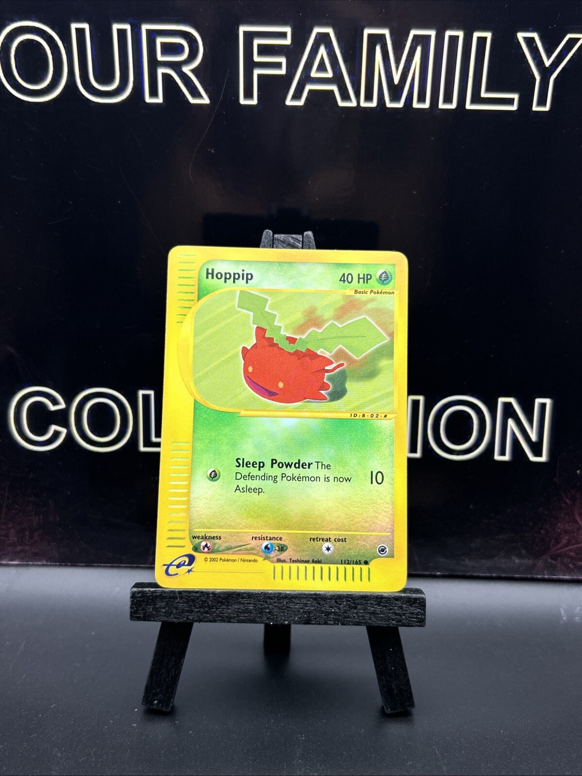 2002 Pokemon Expedition #112/165 Hoppip reverse Holo NM