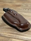 molded leather sheaths for Spyderco knives