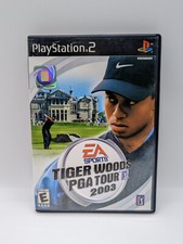 Tiger Woods PGA Tour 2003 (Sony PlayStation 2, 2002) PS2 GOOD W/MANUAL! MAIL TOM