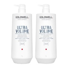 Image of Goldwell Dualsenses Ultra Volume Shampoo 1000ml and Conditioner 1000ml Duo