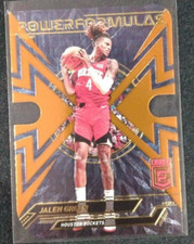2022 Donruss Elite Jalen Green Power Formulas Orange Die-Cut SP ROCKETS #25 RARE