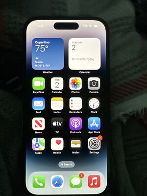 Apple iPhone 14 Pro - 128 GB - Space Black (Unlocked)