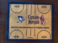 PENGUINS Hockey Team/ Game Towel Captain Morgan Promotional--PITTSBURGH