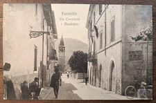 FERENTINO 1913 GLIMPSE OF LIFE IN VIA CAVALLOTTI-67098