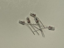 5 New Grain-of-Wheat Bulbs 6v 40mA Lamps Vintage Receiver Lights 3MM