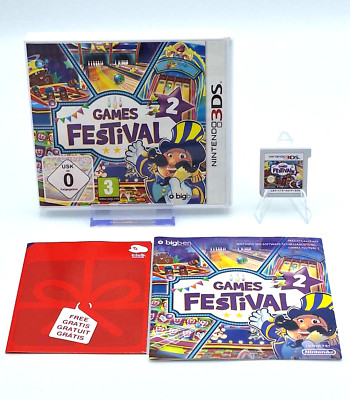 Game Festival 2 - Nintendo 3DS - CiB - PAL - TOP ZUSTAND - HÄNDLER