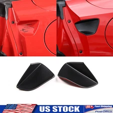 Matte Exterior Door Handle Bezel Anti scratch Overlay Fits Corvette C7 2014-2019