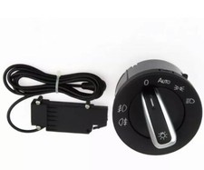 DEVIOLUCI VW GOLF 5/6 INTERRUTTORE DEVIO LUCI + SENSORE CREPUSCOLARE AUTO OR