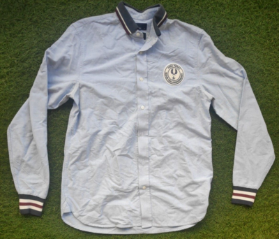 Fred Perry X Izzue 15th Anniversary Long Button Down Light