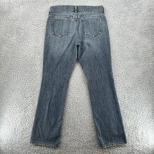 Old Navy The Flirt Bootcut Jeans Women 8R Blue Mid-Rise Stretch Denim