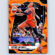 2024 Panini WNBA Prizm Tiffany Mitchell #57 Orange Ice Connecticut Sun